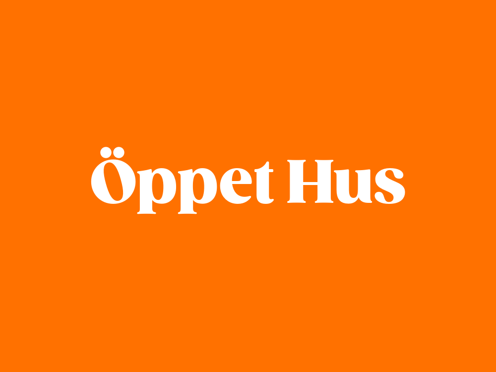 Öppet Hus.
