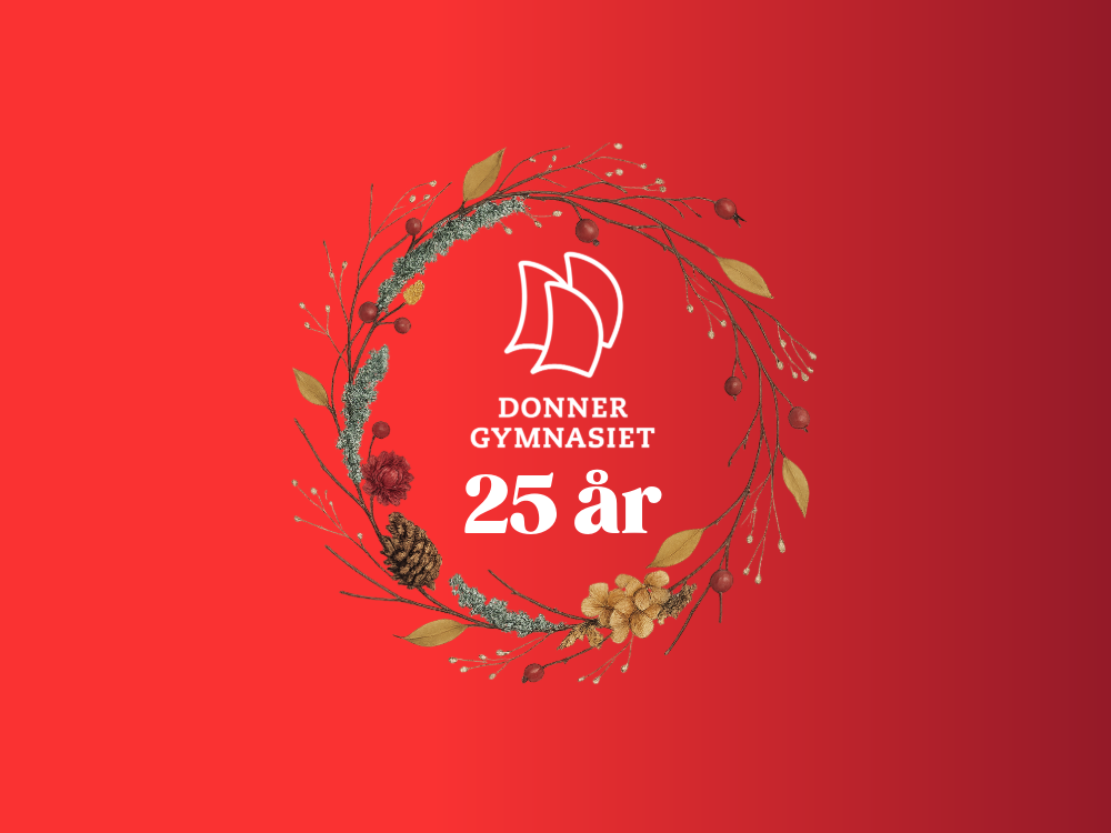 Donnergymnasiet 25 år.